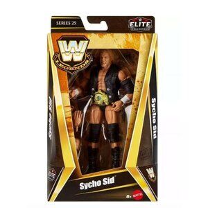 WWE Elite Legends Sycho Sid Action Figure & Accessories 6'' Series 25 Collectibl